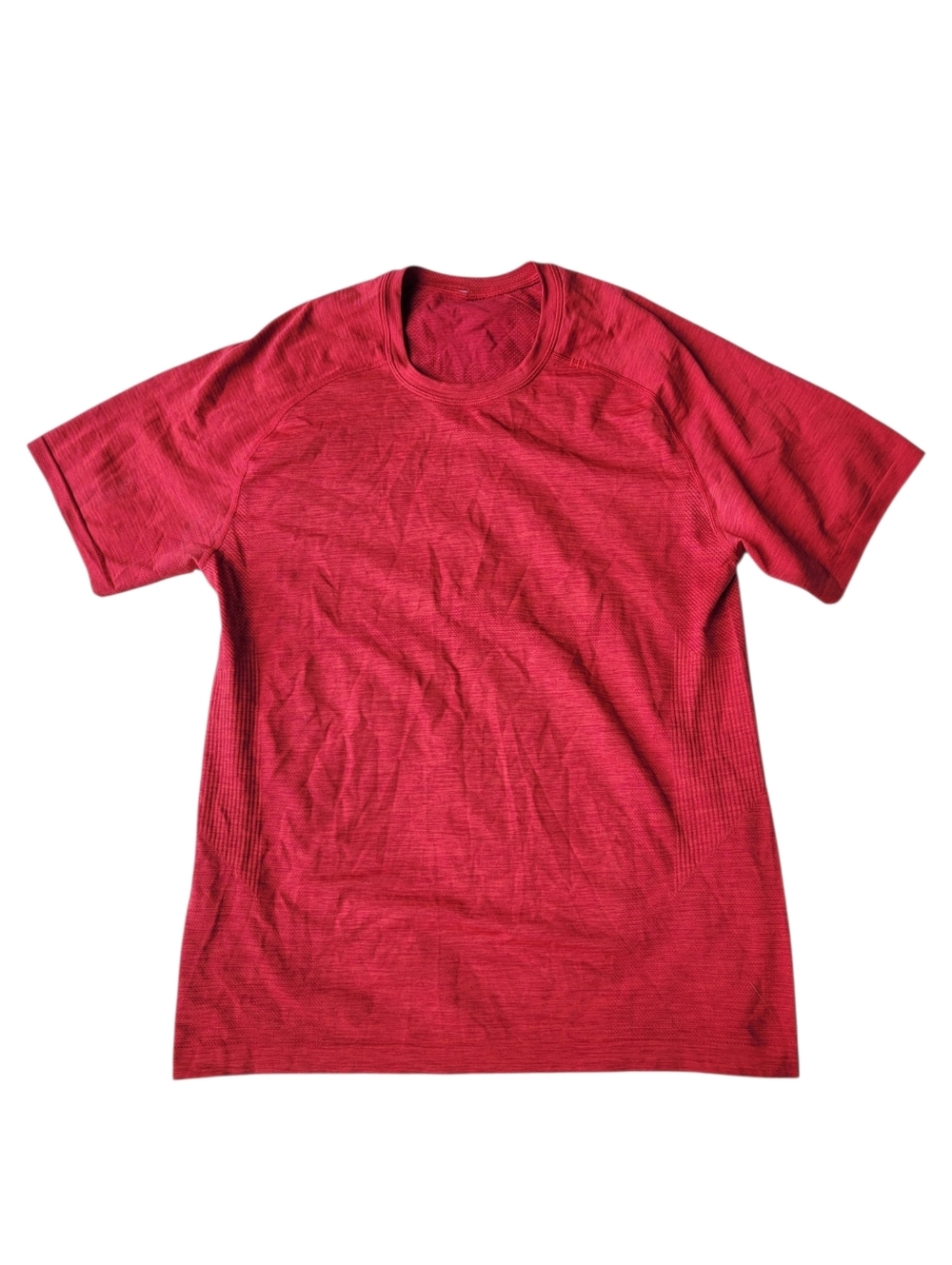 Lululemon Mens Swiftly Tech Red Short Sleeve Tee Large